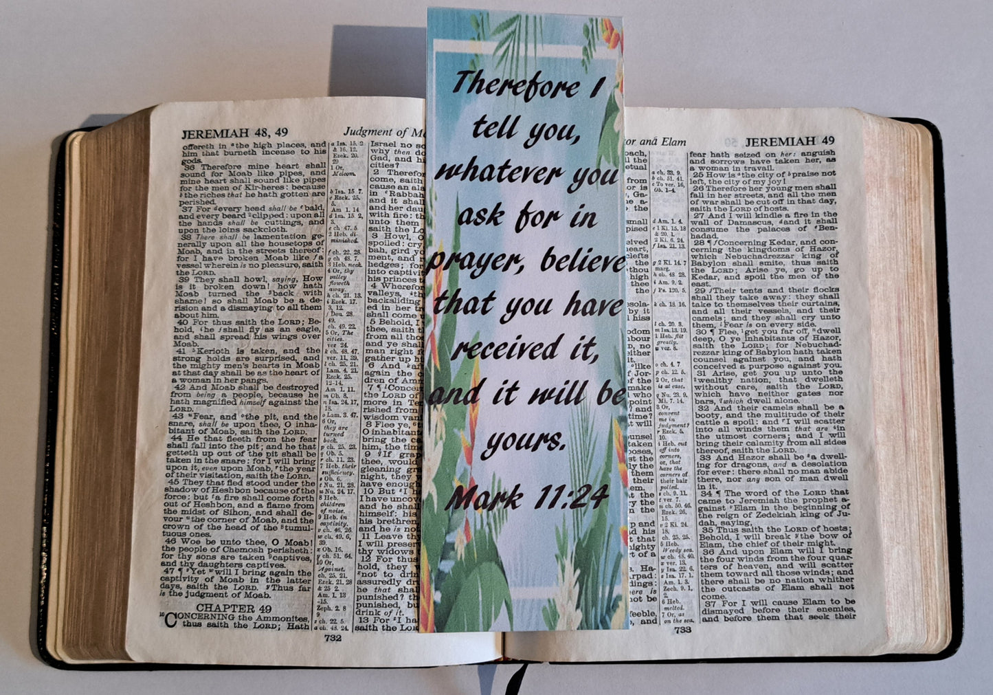 Prayer Bible Verse Bookmarks (Set of 3) - Journey with Jazzy
