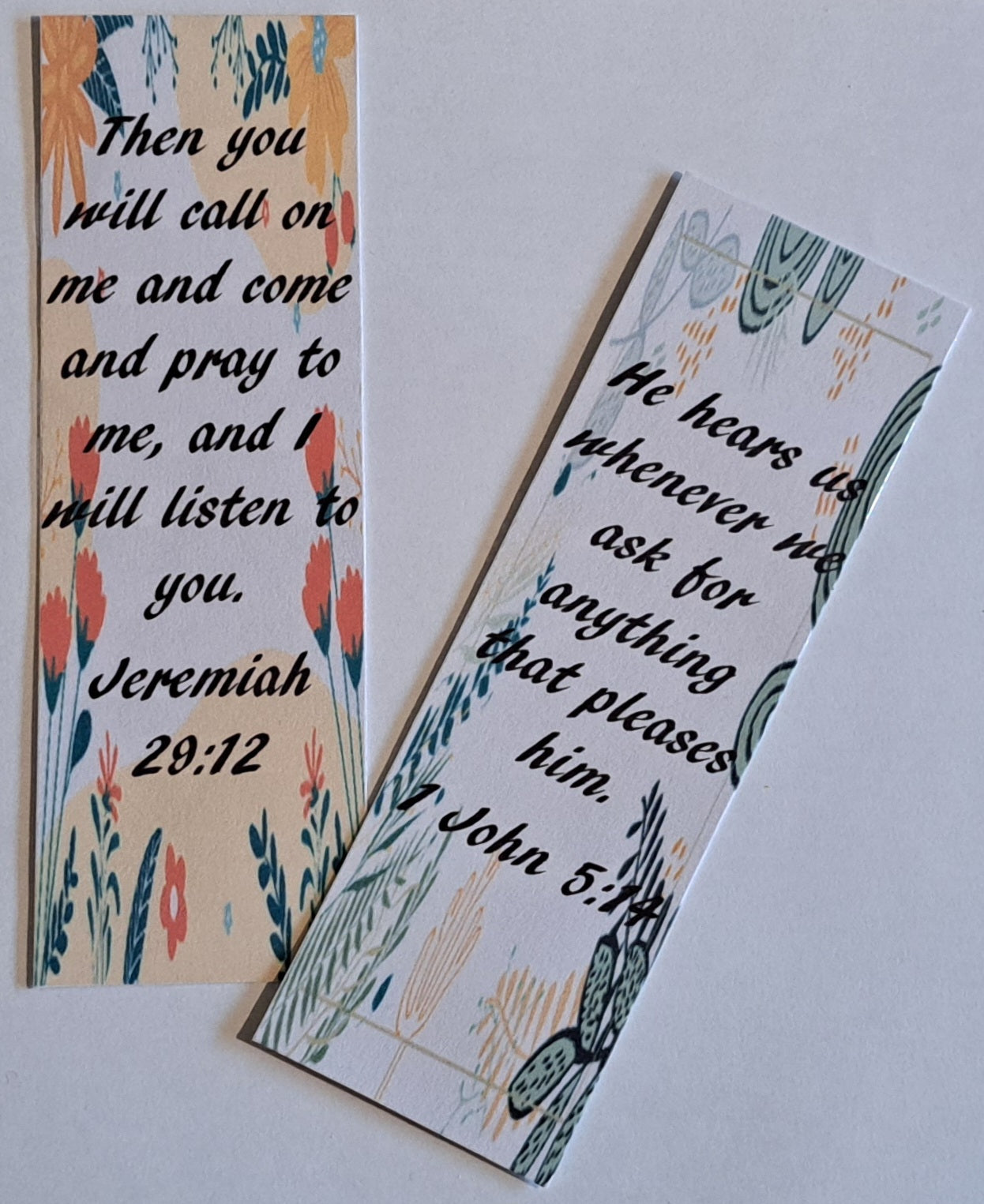 Prayer Bible Verse Bookmarks (Set of 3) - Journey with Jazzy