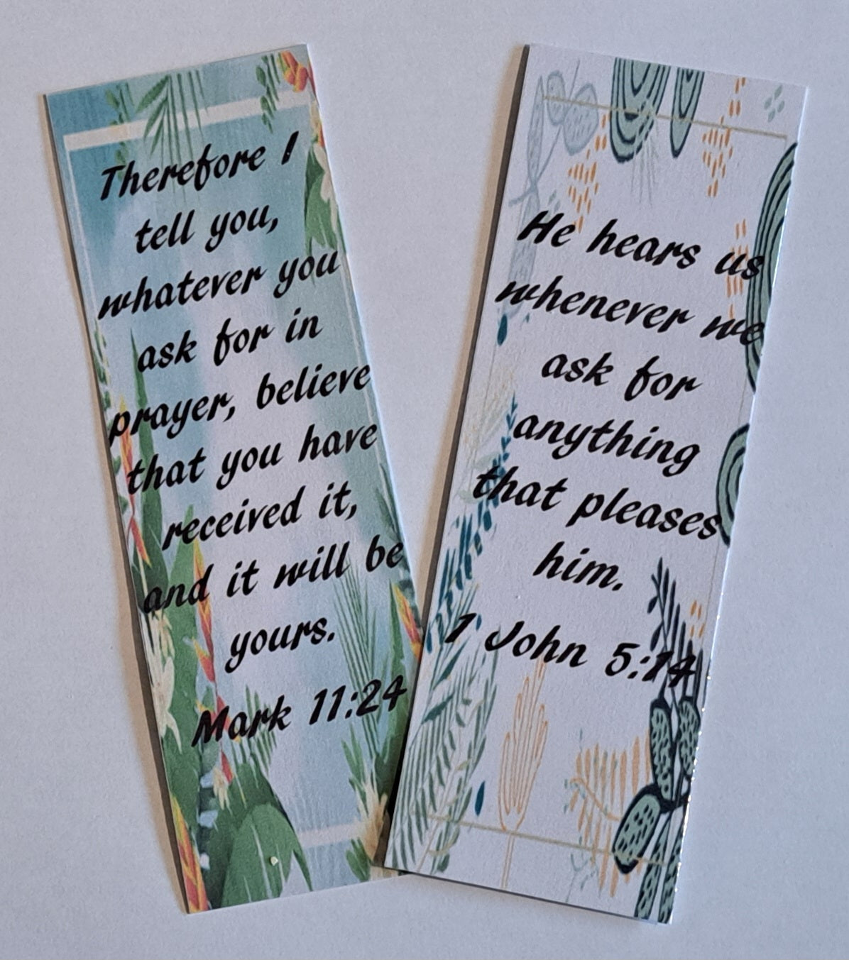 Prayer Bible Verse Bookmarks (Set of 3) - Journey with Jazzy
