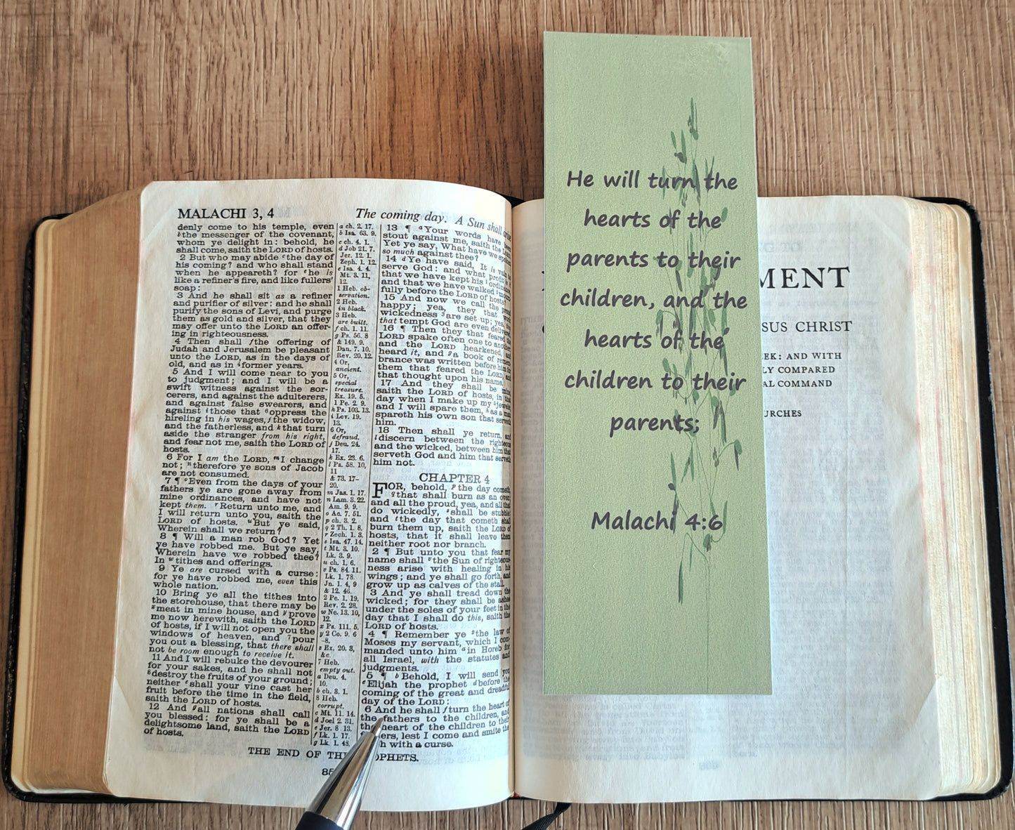 Christian Father's Day Bookmarks | Printable Scripture Gifts - Journey with Jazzy