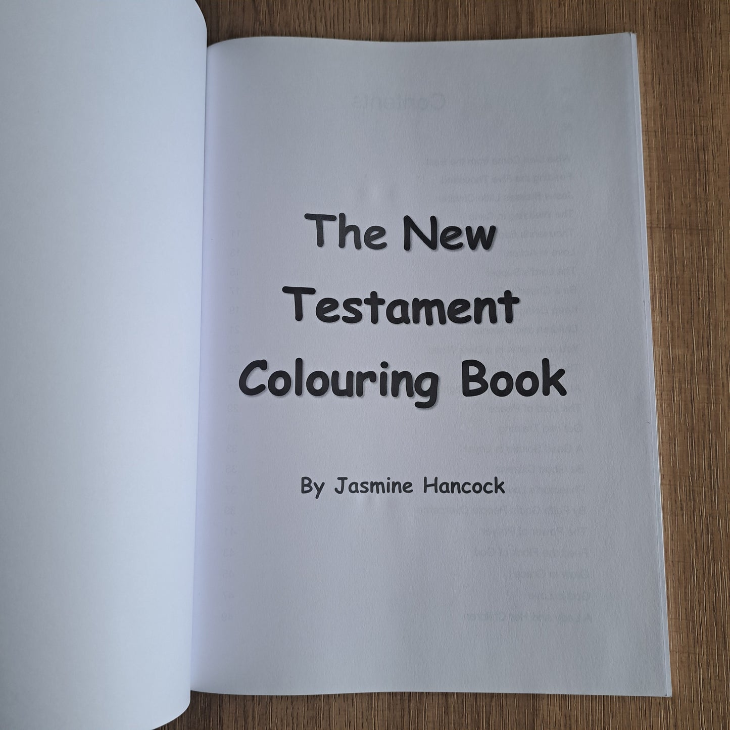 The New Testament Colouring Book (A4) – 27 Illustrated Bible Verses for Kids & Adults - Journey with Jazzy