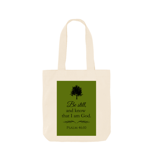 Natural Printed Bag Front