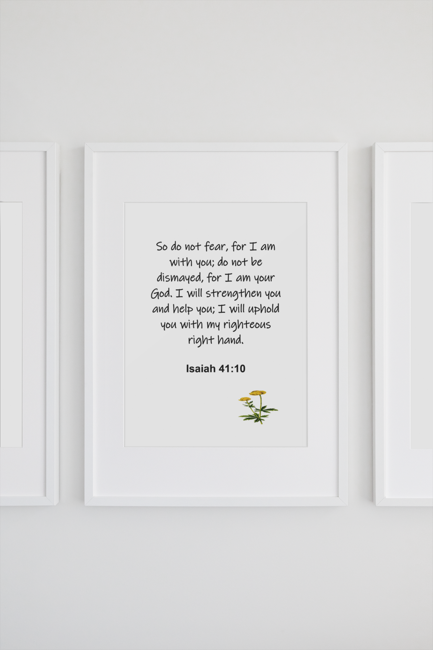 Scripture Poster - Isaiah 41:10