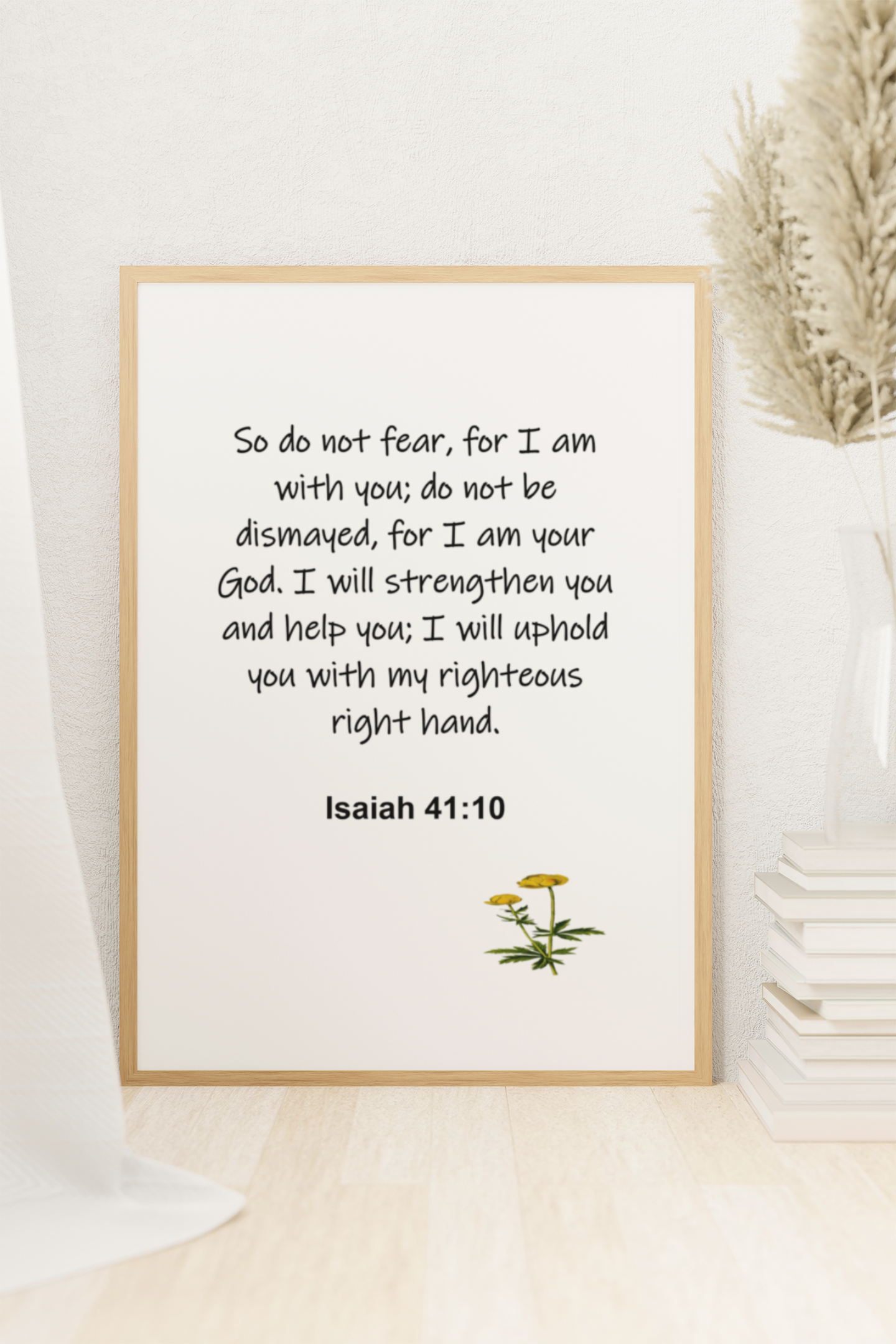 Scripture Poster - Isaiah 41:10